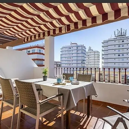 Atico Con Vistas Cerca Del Mar - Penthouse - Parking - Terraza Lägenhet Torre Del Mar